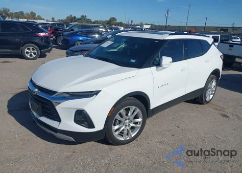 2021 Chevrolet Blazer Fwd 3Lt из США, поврежденный, VIN 3GNKBDRSXMS543294
